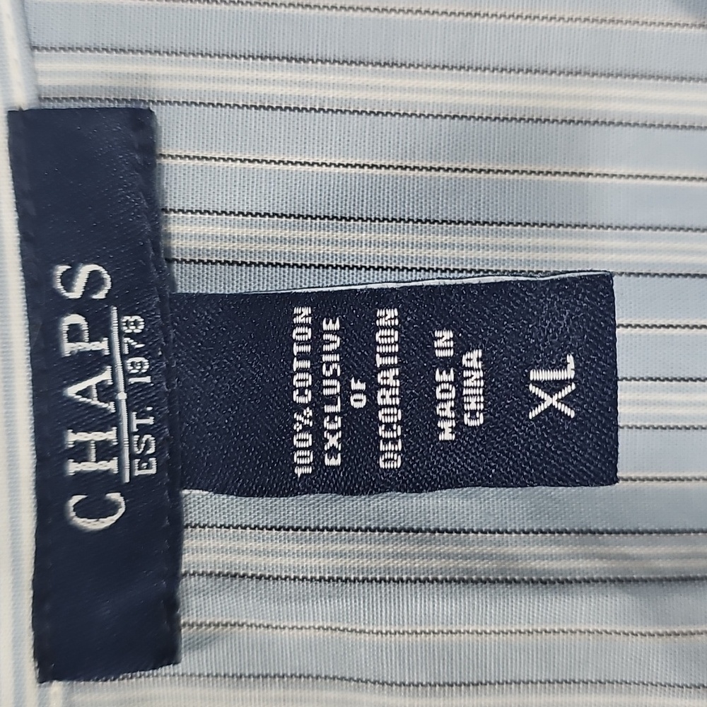 NWT Chaps Striped Women's Pajama Set Size XL - Picture 2 of 6
